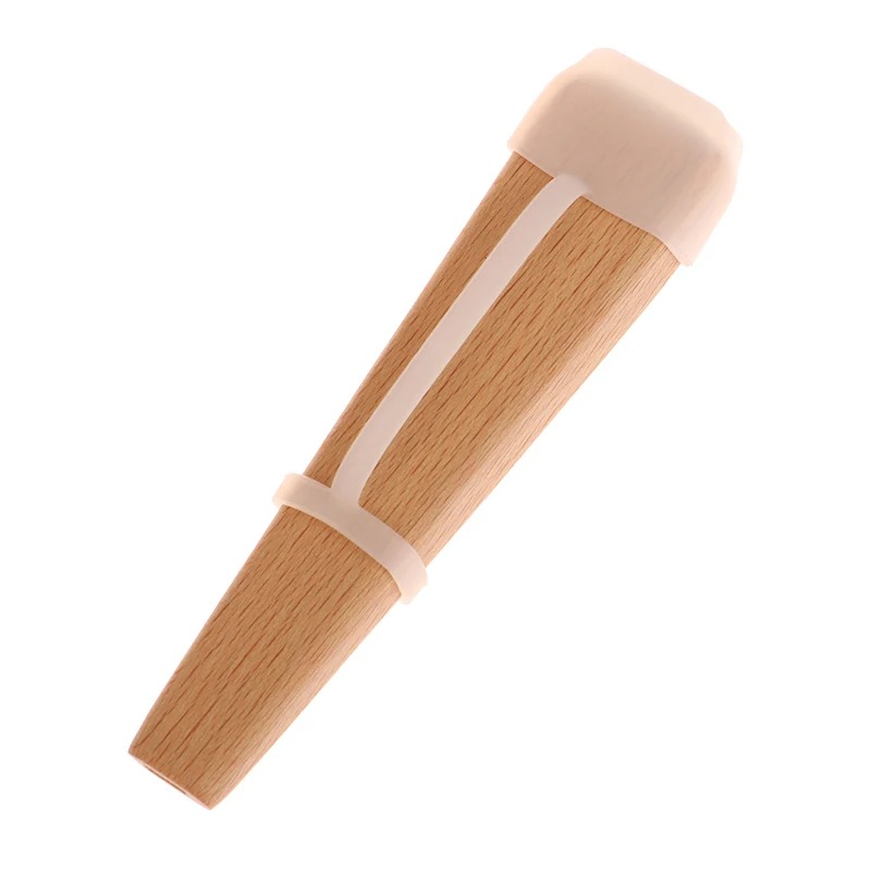 Rückansicht Kazoo - Akustik aus natürlichem Holz - Klassisches Design und authentischer Klang - Komplett!