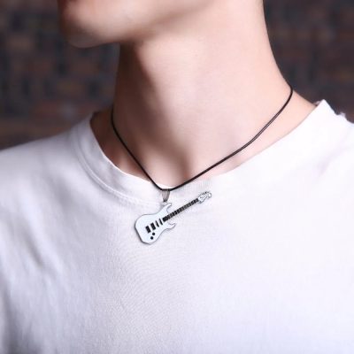 Sichtweite Anhänger Rockgitarre 'Doppel Solo