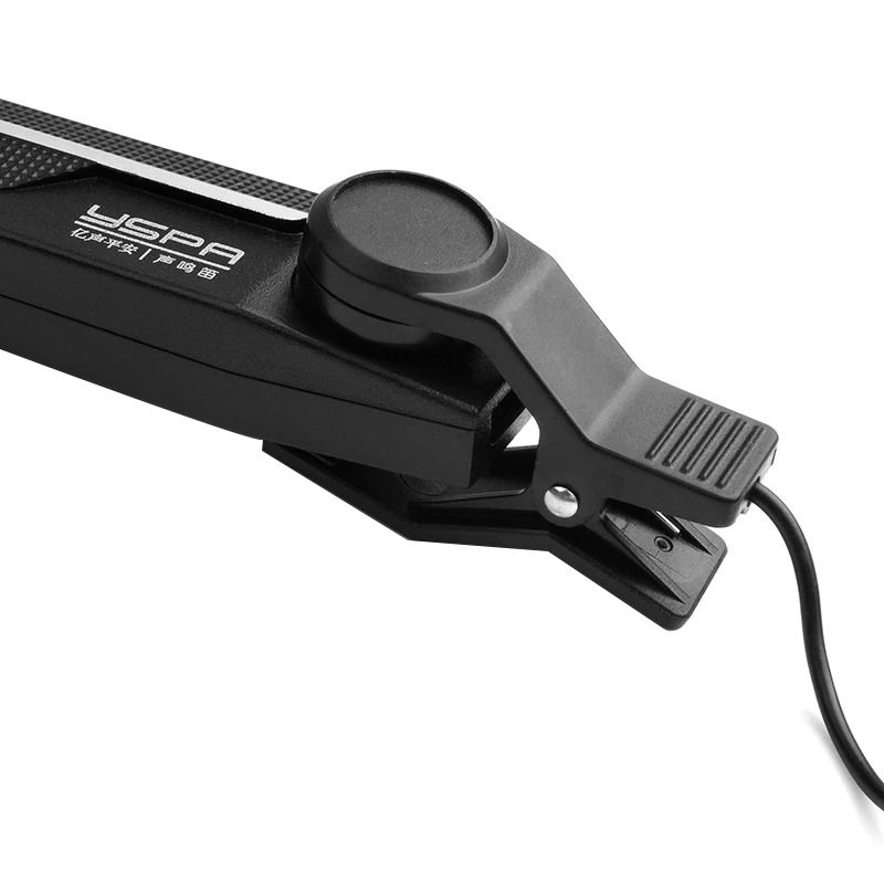Detaillierte Ansicht des Elektro-Akustischen Kazoo KazooPro mit Mikrofon - Clip und Adapter
