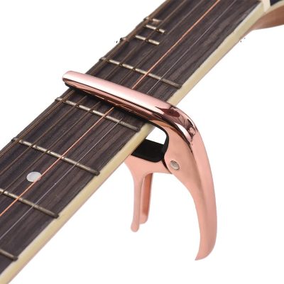 Übersicht Capodaster Universal Gitarre Metall - Premium Farben (Schwarz, Gold, Silber, Roségold)