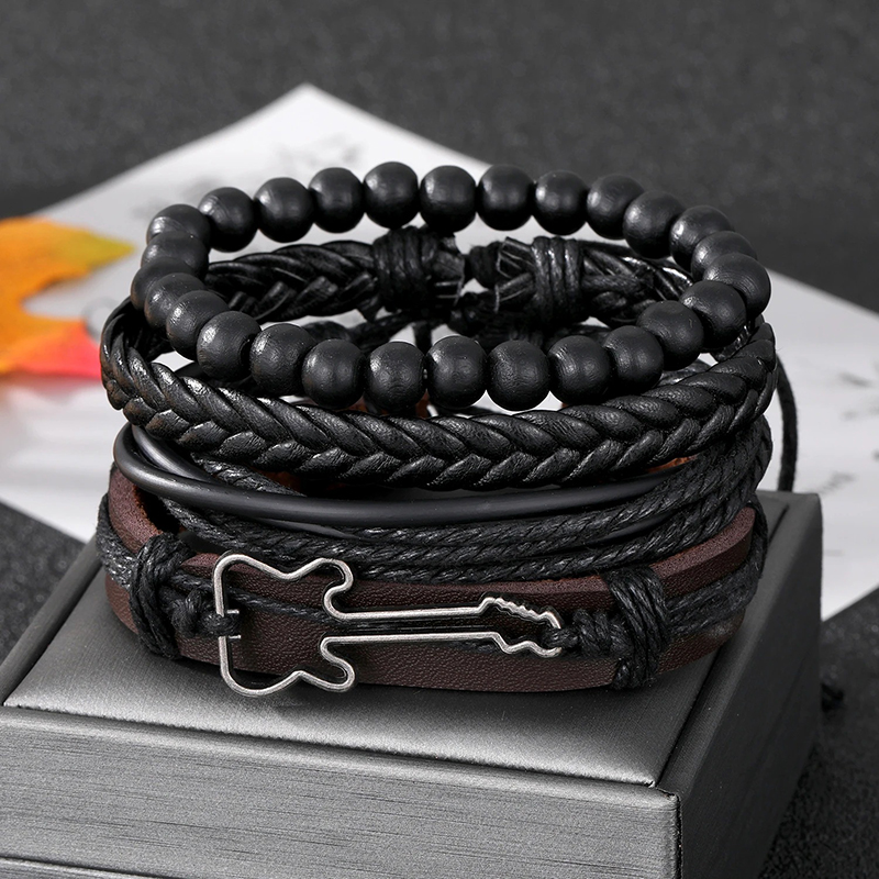 Avant Armband Gitarre Rock Riff Dunkel