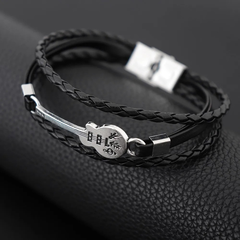 Avant Armband Gitarre Rock - Silberne Symphonie