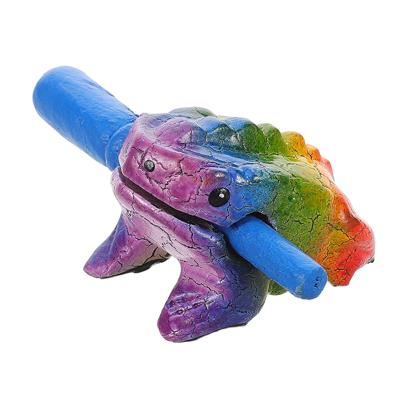 Avant Schlaginstrument - Regenbogen Holzkröte Schaber