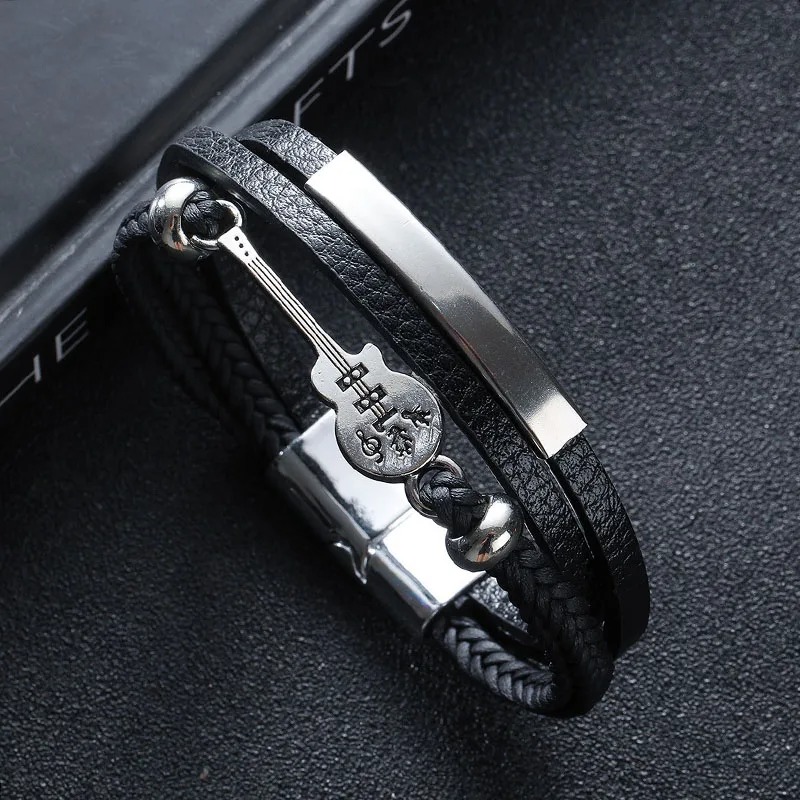 Armband Gitarre Nashville Farbe Schwarz