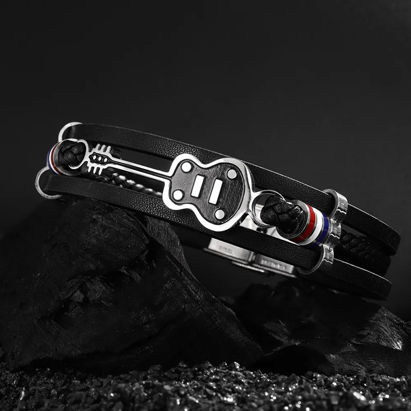 Armband Gitarre Rock Held Elektrisch
