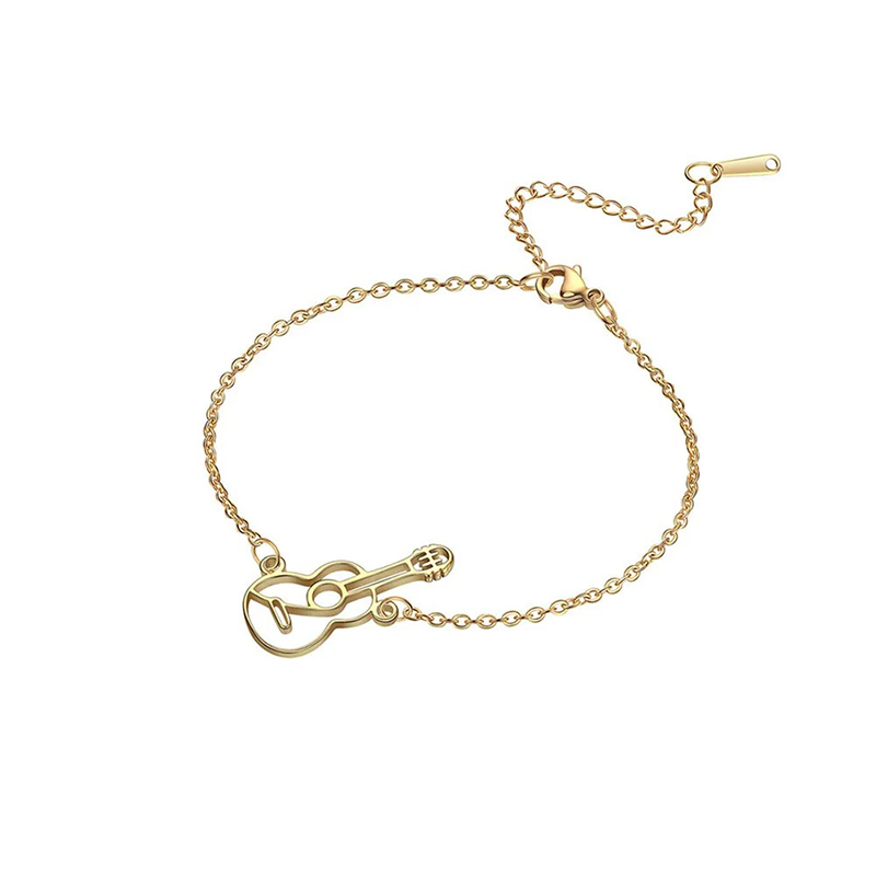 Armband Gitarre Unplugged Modell 2 Farbe Gold