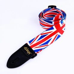 Gitarrengurt mit dem Thema Union Jack, dem britischen Rock-Flagge