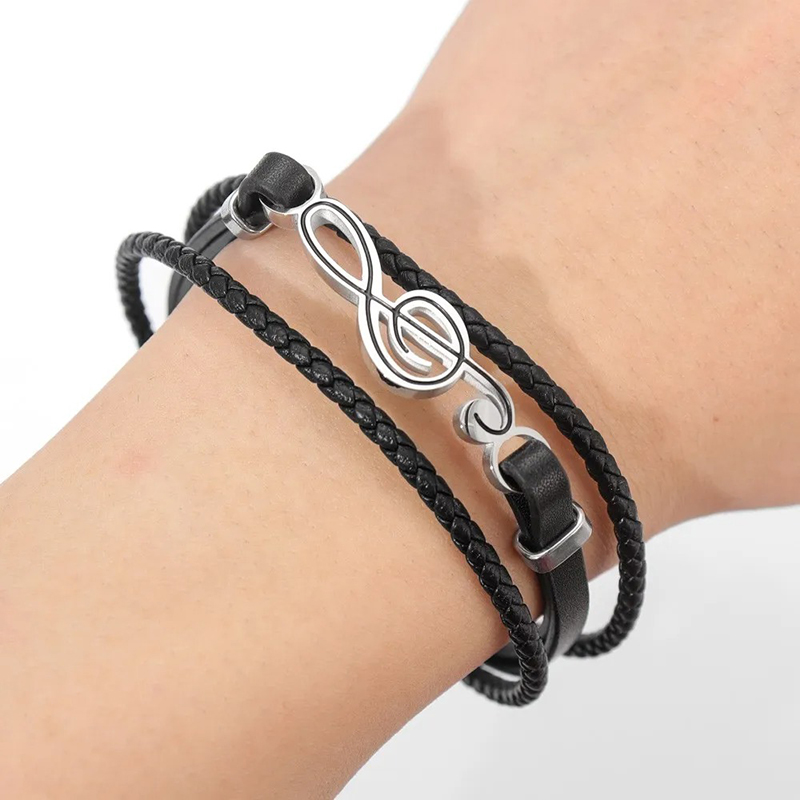 Ansicht Armband Schlüsselnote Reine Linie