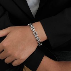Vue Portée Armband Gitarre Metall - Riff