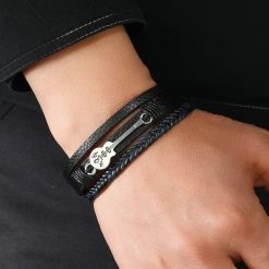 Rock Gitarrenarmband "Nachtakkord"