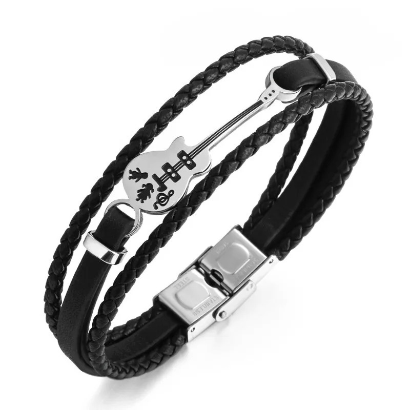Übersicht Armband Gitarre Rock - Silberne Symphonie