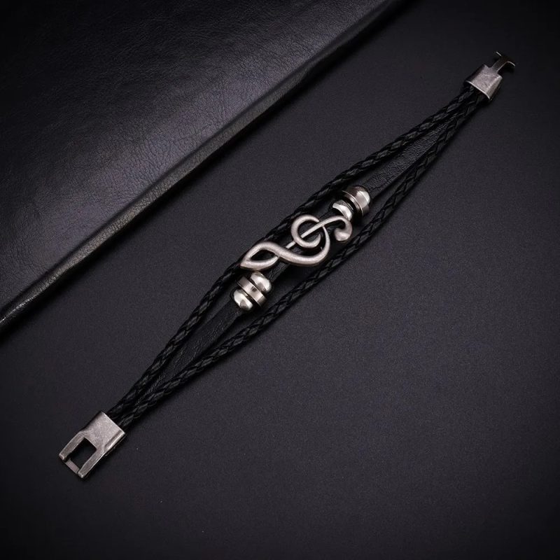Allgemeine Ansicht des Musikalischen Rock Echo Schlüsselnoten-Armbands