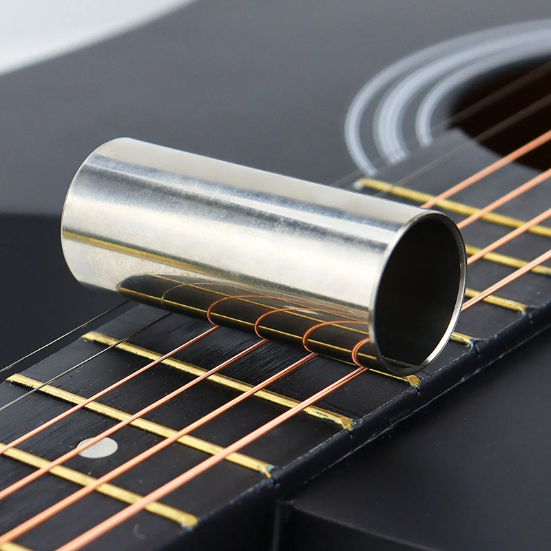 Details Bottleneck-Gitarre aus Edelstahl - 3 Farben zur Auswahl!