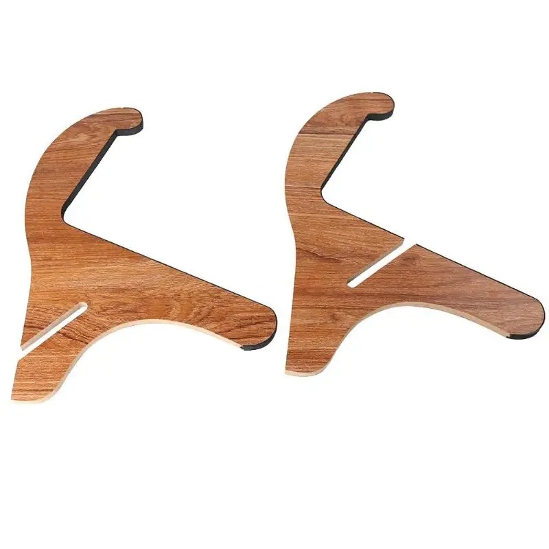 Details zur Holz-Gitarrenhalterung im Design-X