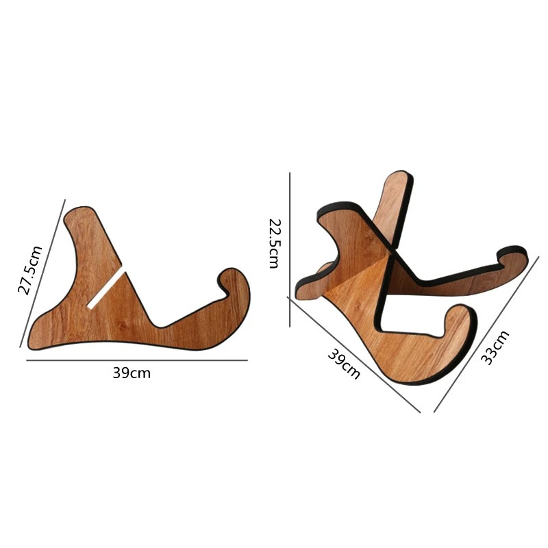 Abmessungen Holzgitarrentür im Design-X