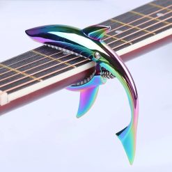 Gitarren-Kapodaster - Regenbogen-Hai-Design