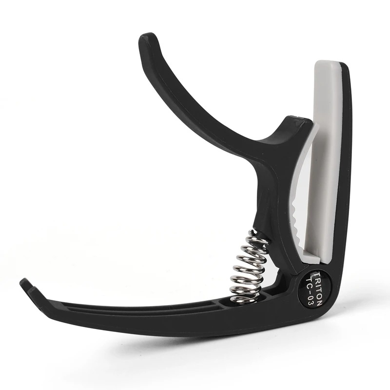 détails du Capodastre de guitare acoustique et électrique - avec 5 médiators ET Porte médiator inclus
