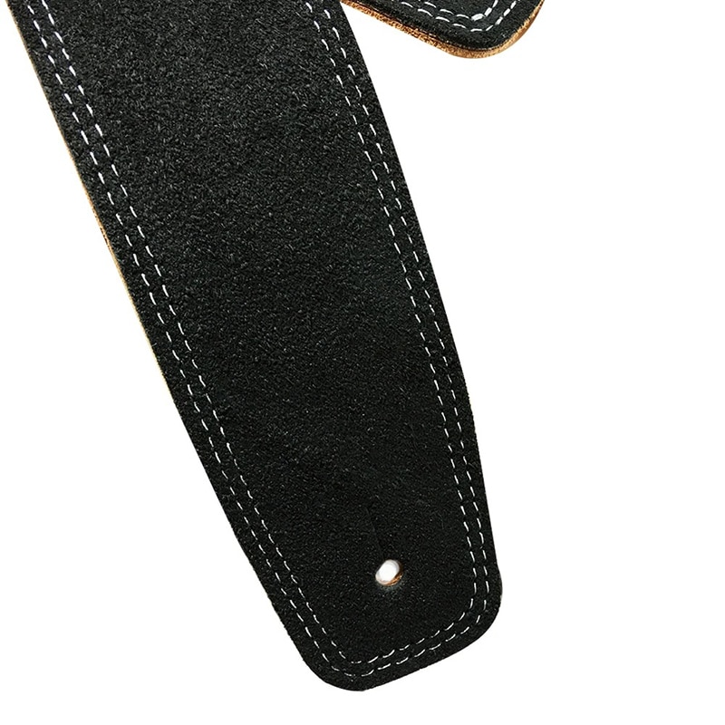 Details Sangle en daim couleur noire