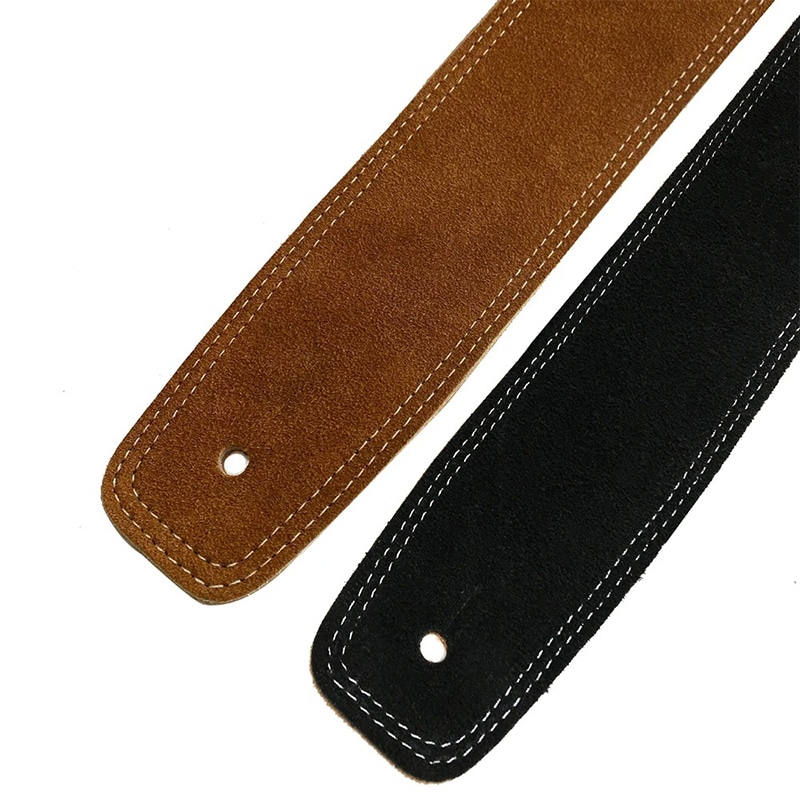 Details de la Sangle en daim couleur noire ou de couleur marron