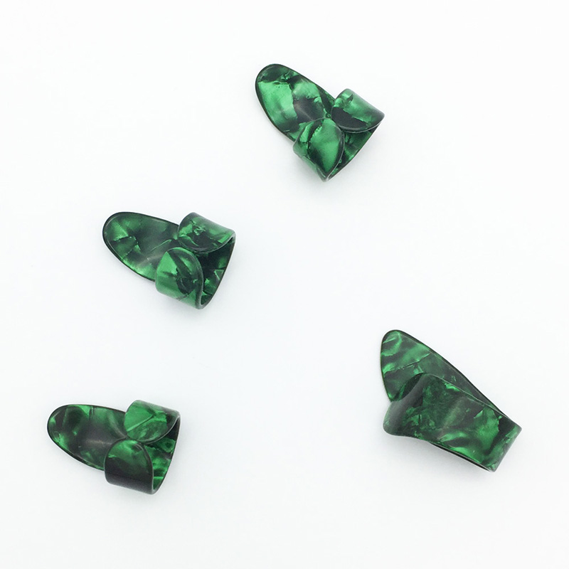 Ensemble de 4 médiators médiator pour + 3 médiators 3 doigts - couleur vert