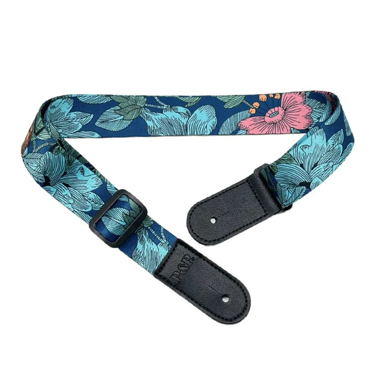 Sangle en tissu - bleu japonais