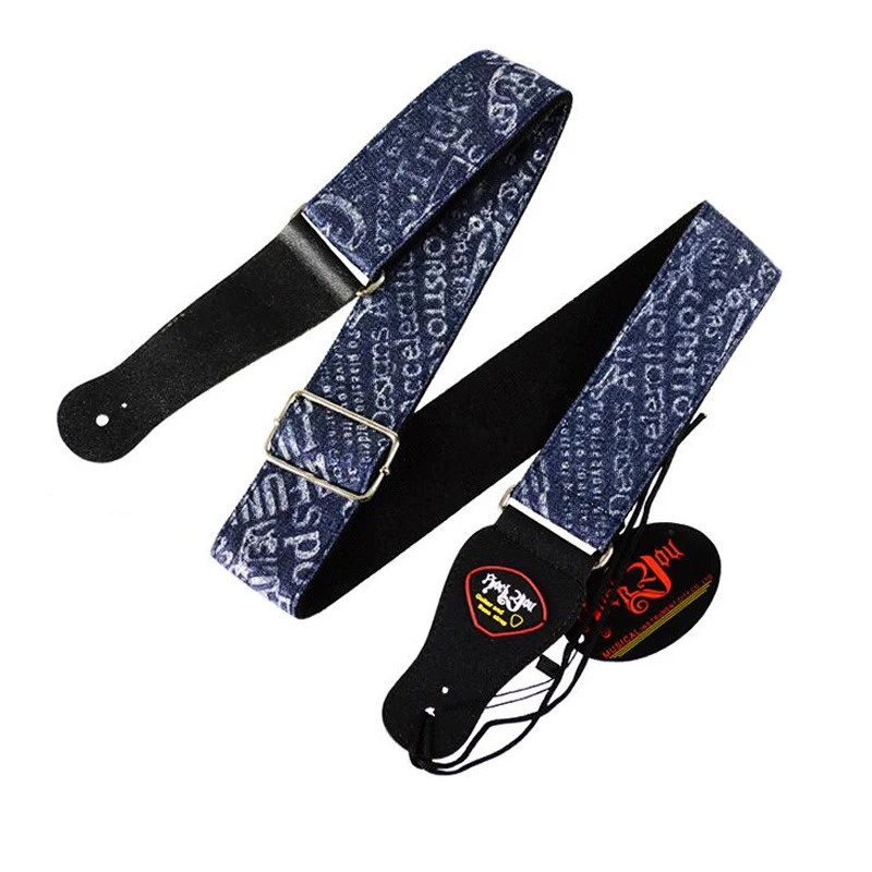 Sangle en tissu confort magnifique bleu effet blue jeans