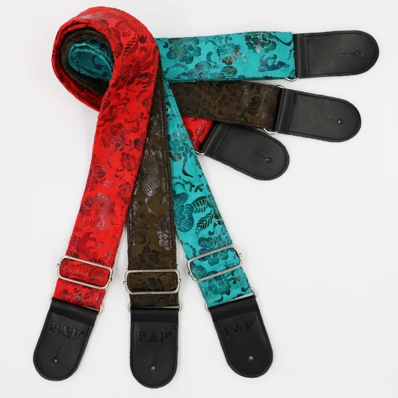 Sangle en tissu doux 3 couleurs d'imprimés
